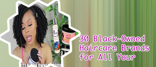 Black owned loc hair products