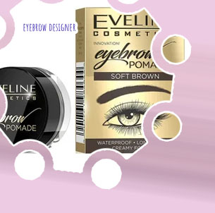 Dark brown eyebrow