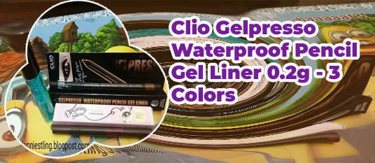 Gelpresso waterproof pencil gel liner
