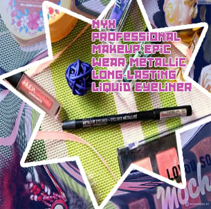 Nyx metallic eyeliner