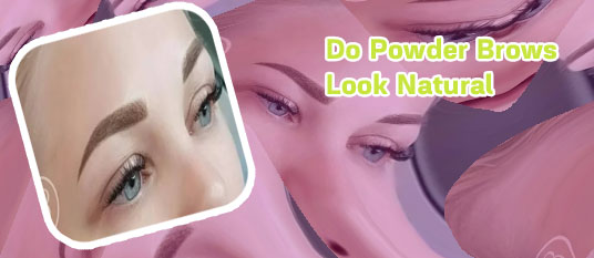 Permanent powder brows