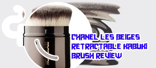 Retractable kabuki brush