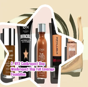 Top rated full coverage foundation