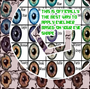 Waterline color for brown eyes