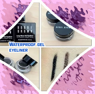 White gel eyeliner